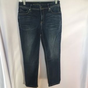 Chico's So Slimming Jeans Girlfriend Crop Size 00